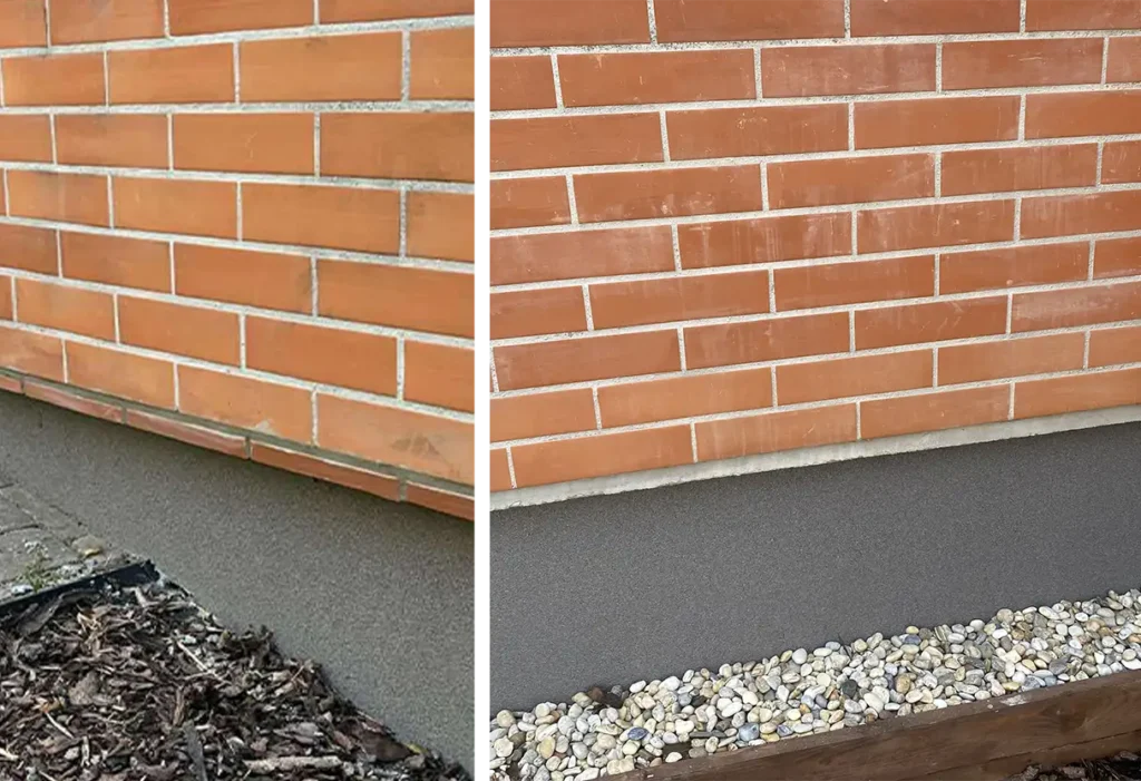 Oprava cihlového obložení a tvorba marmolitu Zlín